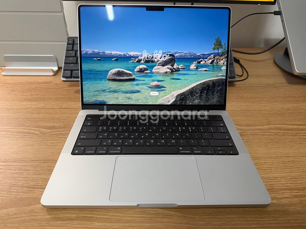 맥북 프로 M4 14인치 24GB 512GB 실버--2