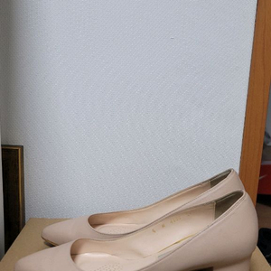 오브엠 연핑크베이지 여성 구두 240