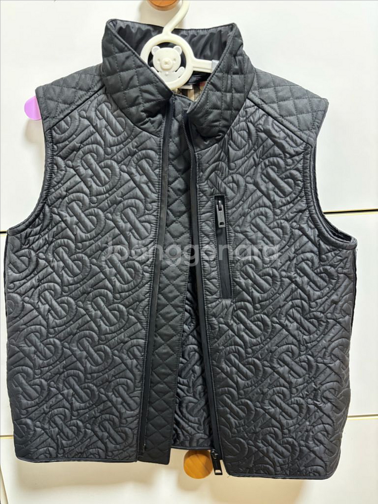 버버리키즈 퀼팅조끼--0