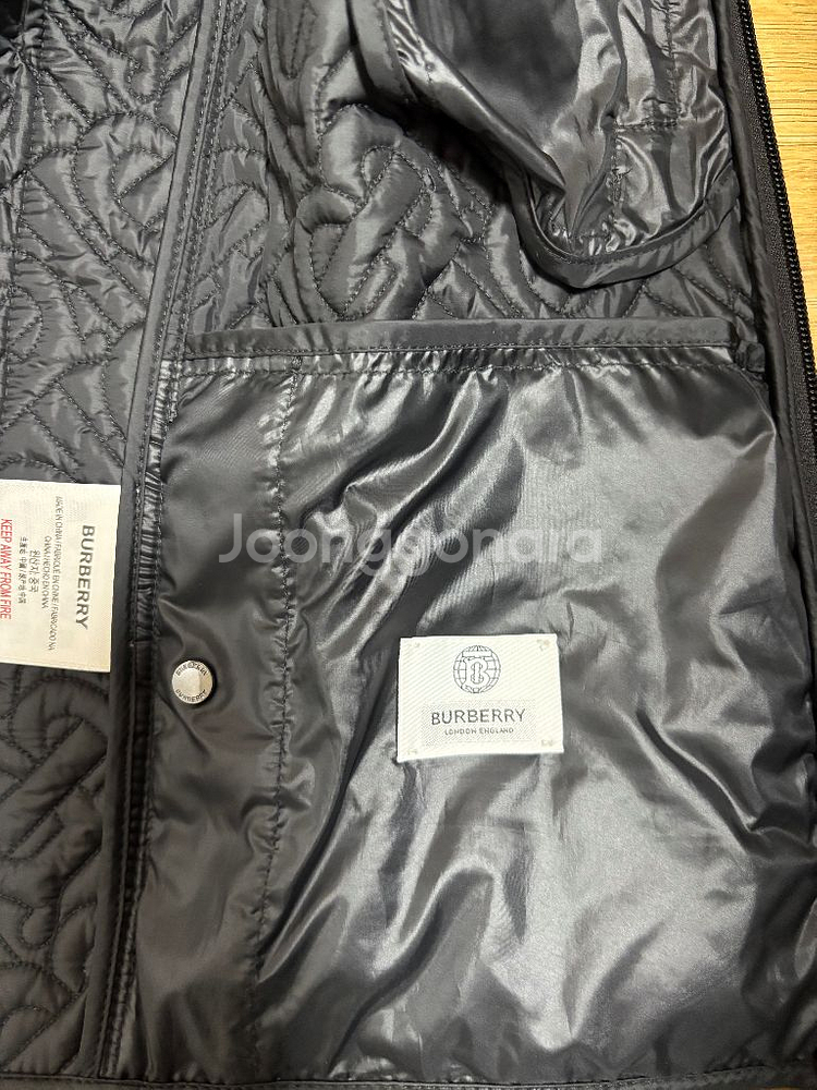 버버리키즈 퀼팅조끼--3