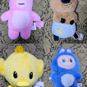 [새상품] 캐릭터 인형 4종