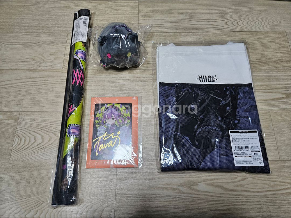 홀로라이브 토코야미 토와 4주년 기념 굿즈 한정판 세트--1