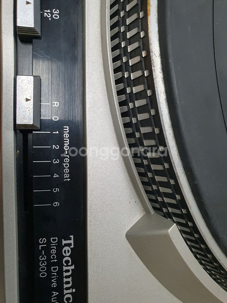테크닉스 Sl-3300 턴테이블--4