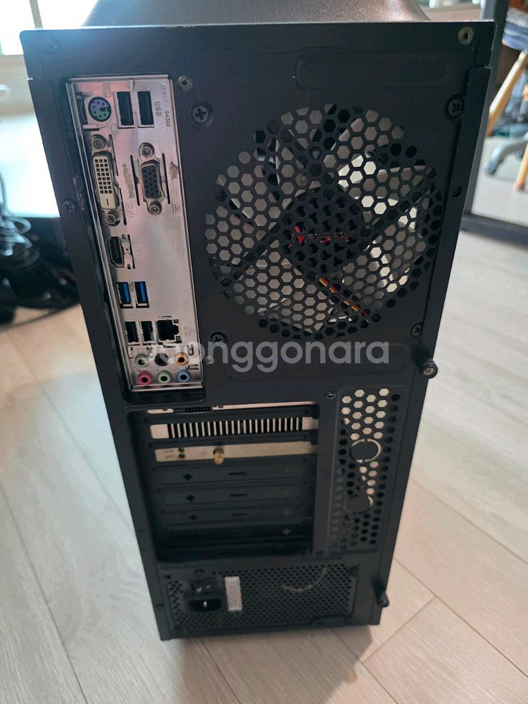 게이밍 데스크탑 컴퓨터 PC i5-4670 +그래픽카드--3