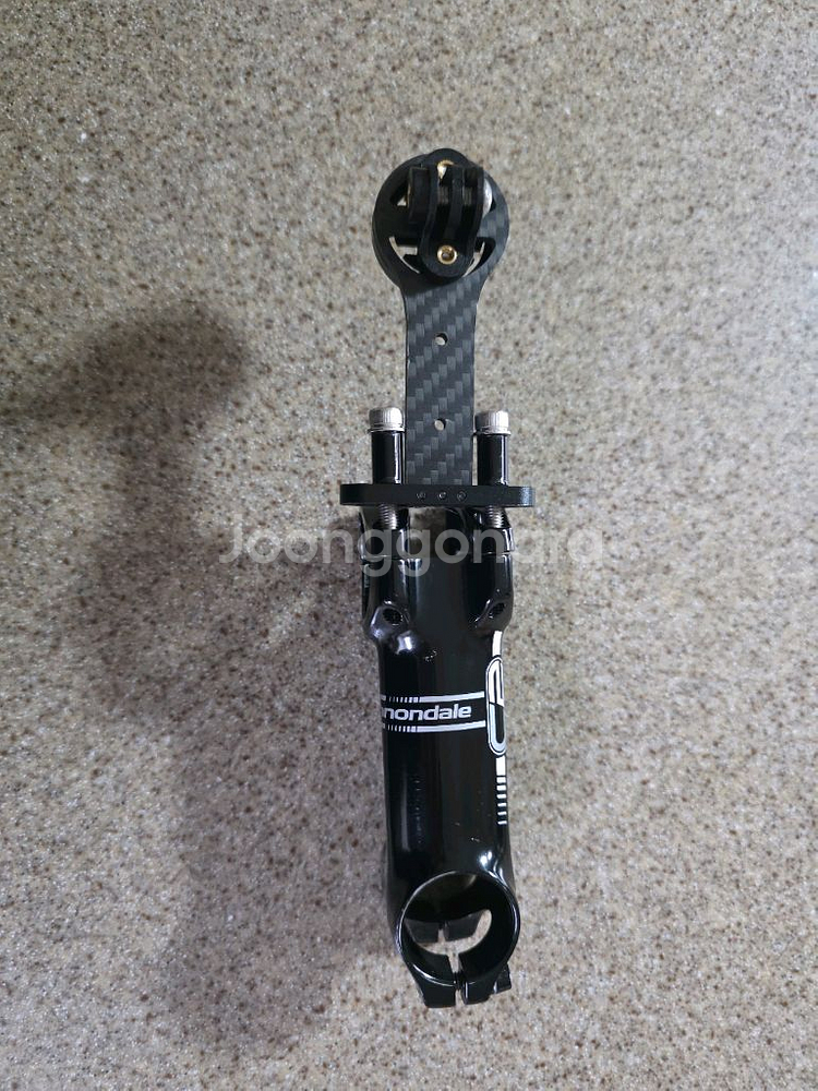 케논데일 C2 스템 +스템볼트고정형 카본 속도계 마운트--2