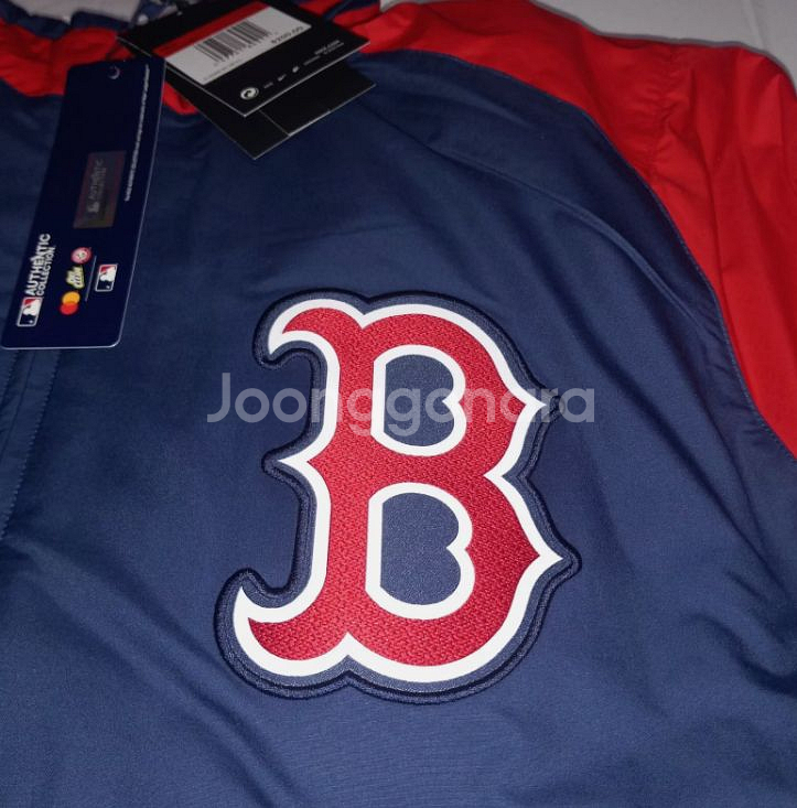 나이키 보스턴 레드삭스 덕아웃 구스 패딩점퍼 L(105--4