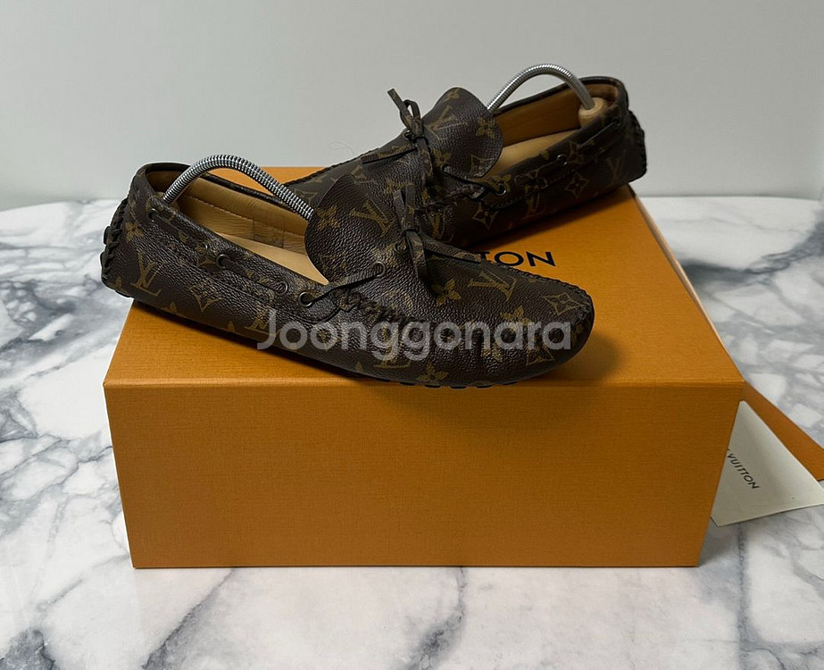 [8.5] 루이비통 모노그램 남성 드라이빙 로퍼--1