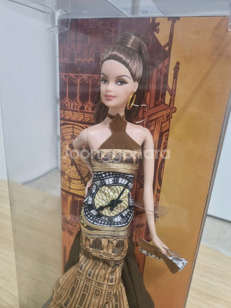 바비 빅벤 컬렉션 핑크 라벨 인형--1