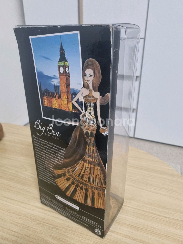 바비 빅벤 컬렉션 핑크 라벨 인형--4