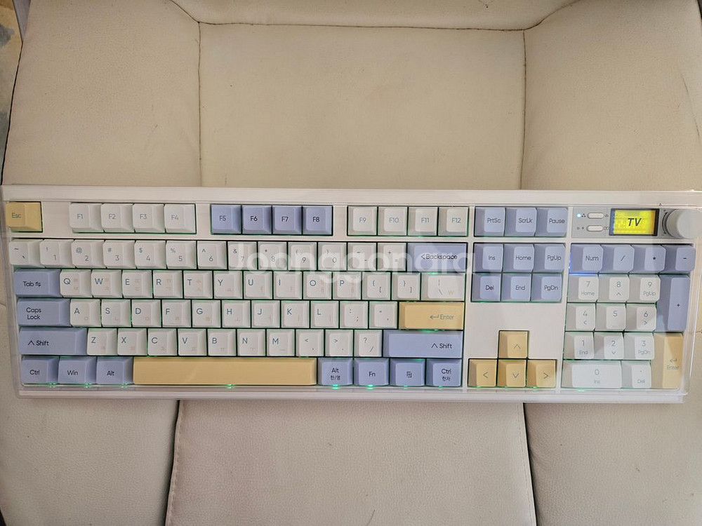 단순개봉) 앱코 as104 슈팅스타축 풀배열 키보드 팔아요--1