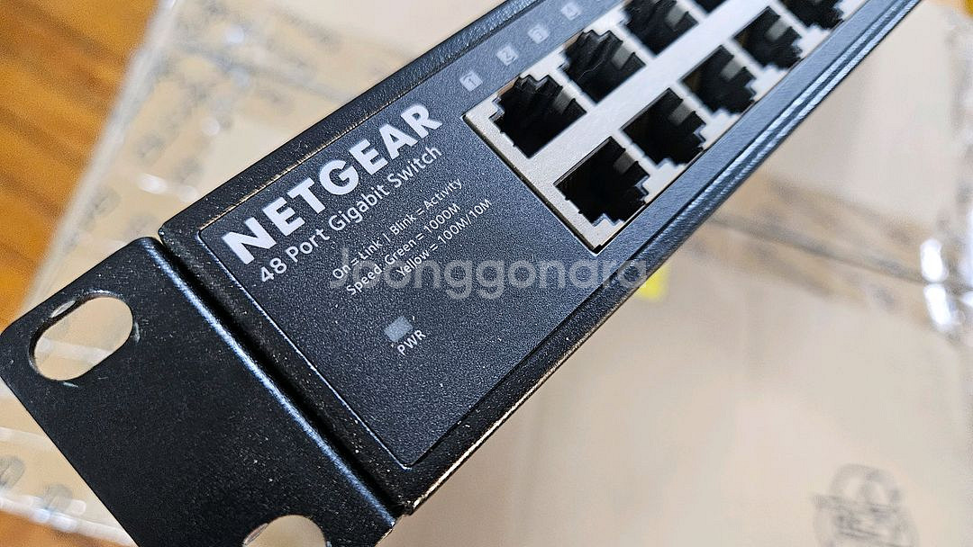 넷기어 gs348 기가비트 스위치허브--0