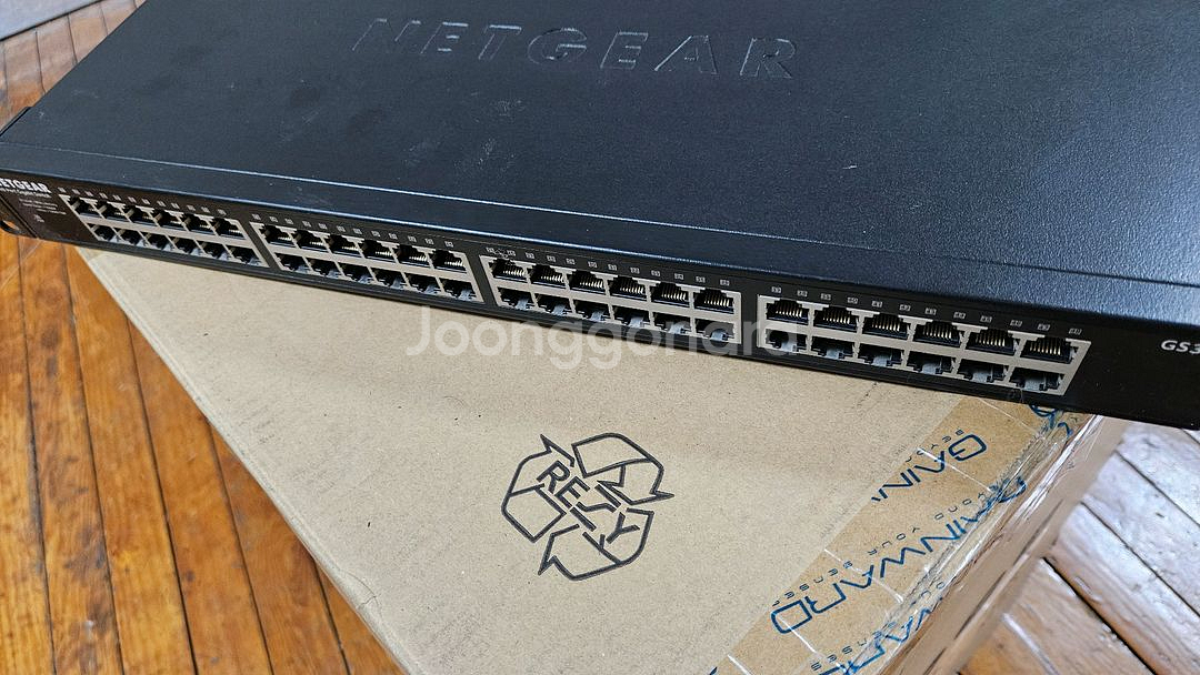 넷기어 gs348 기가비트 스위치허브--1