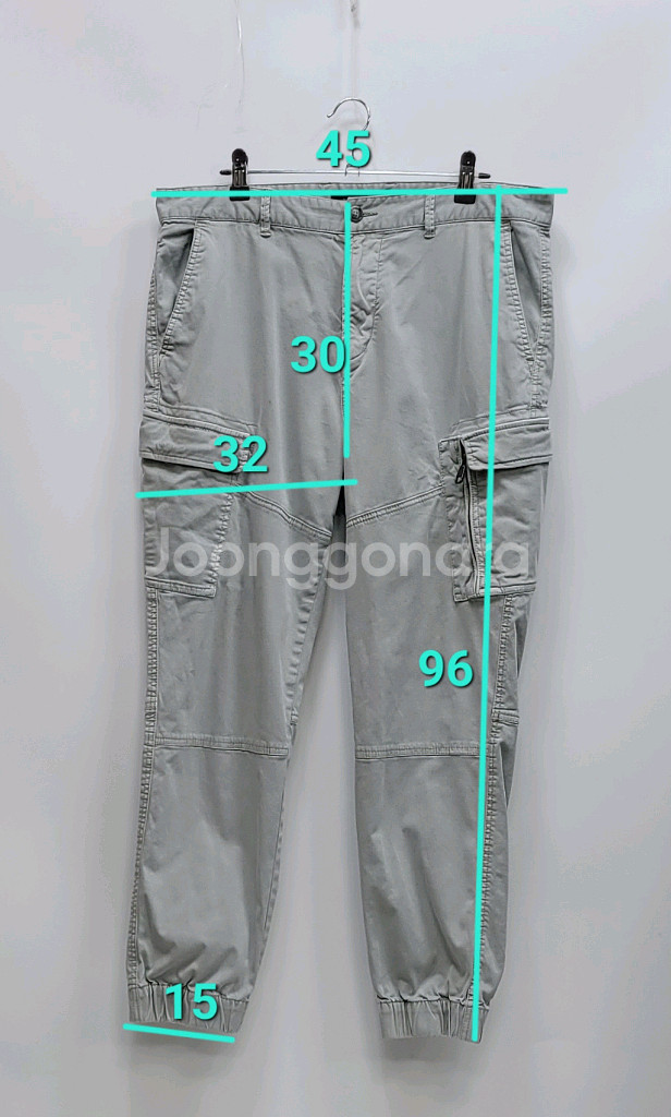 BUCKAROO 버커루 데님 카고 조거 팬츠 34--9