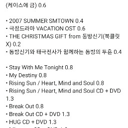 김준수 동방신기 JYJ DVD 앨범 CD 엠디 MD