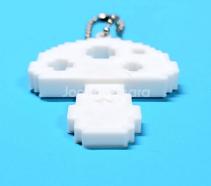 버섯 머쉬룸 8비트 키링 키체인--3