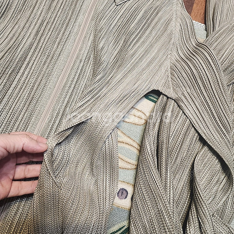 플리츠플리즈 이세이미야케 한벌--2