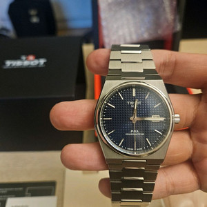 티쏘 prx 파워매틱80(오토) 청판 40mm