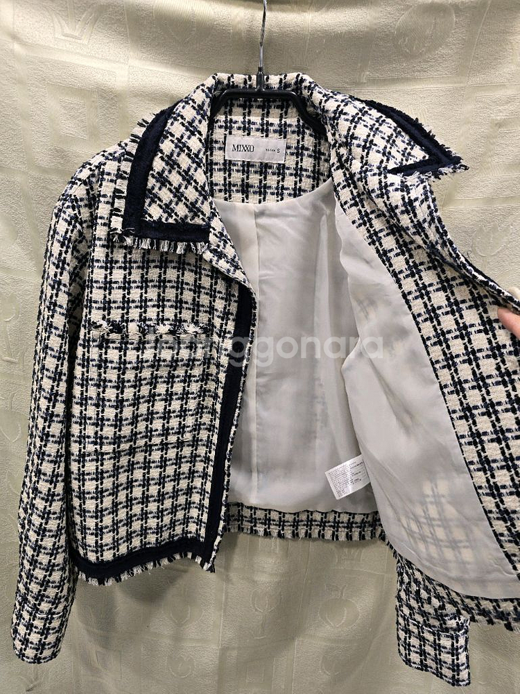 미쏘 MIXXO 트위드 자켓 55~66--5