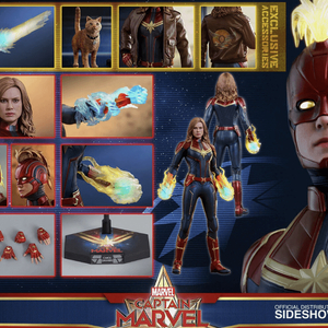 핫토이 MMS522 캡틴마블 캡틴 마블 (디럭스 버전)