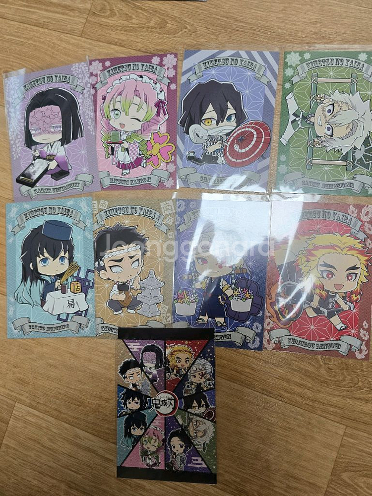 귀멸의칼날 굿즈 포스트카드 귀멸의칼날 원화 카드--0