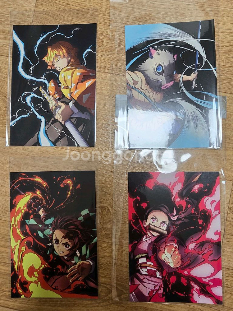귀멸의칼날 굿즈 포스트카드 귀멸의칼날 원화 카드--1