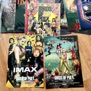 버즈오브프레이 A3포스터 할리퀸 마고로비 영화굿즈