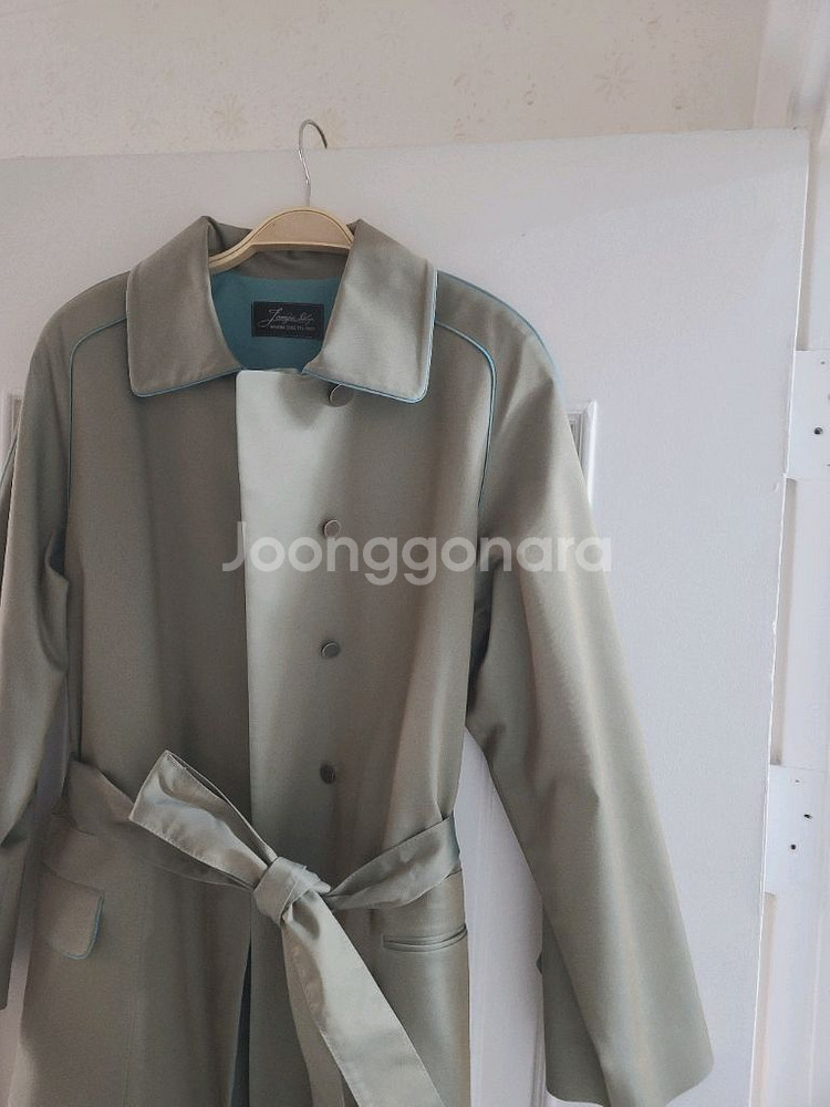 여성 롱트렌치코트 블루카키골드 가을자켓 자라폴로바버--1