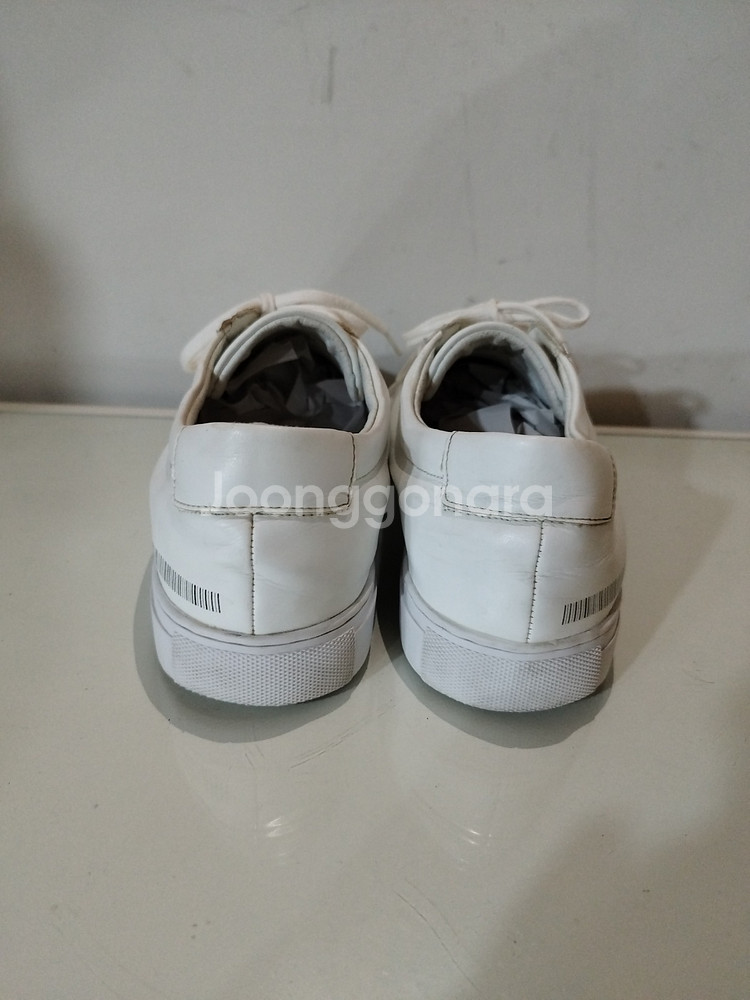 45 290mm P-31 스니커즈 블랙라벨 화이트--7