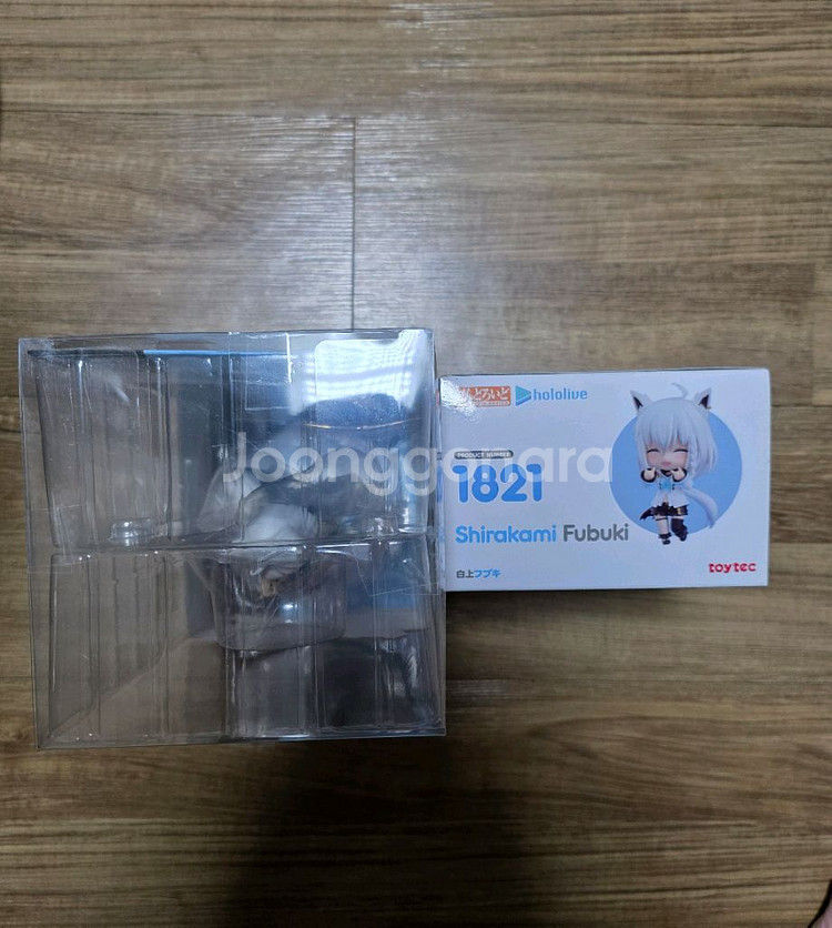 홀로라이브 시라카미 후부키 넨도 + 팝업 피규어 미개봉--1