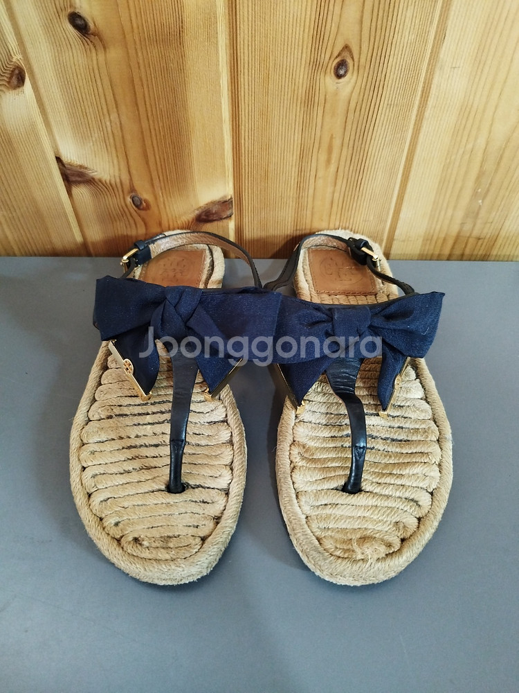 220mm 5m 토리버치 에스파듀 쪼리 샌들 플립플랍--2