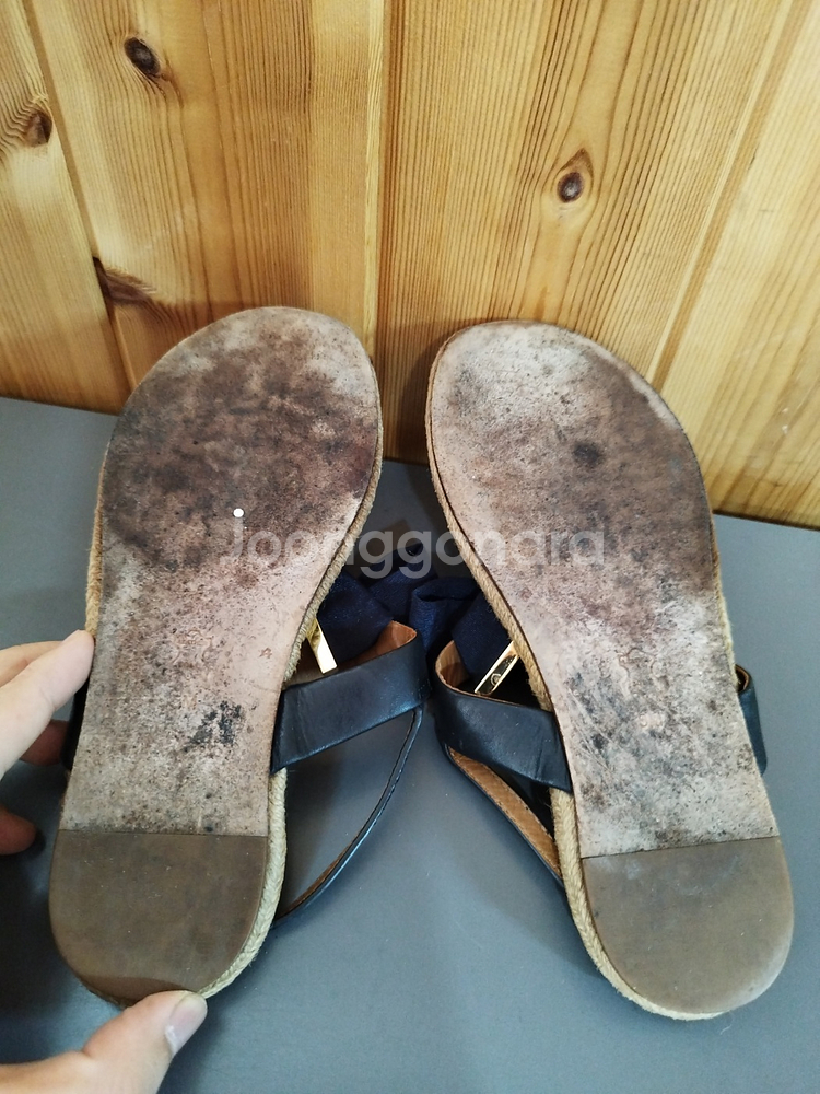 220mm 5m 토리버치 에스파듀 쪼리 샌들 플립플랍--4