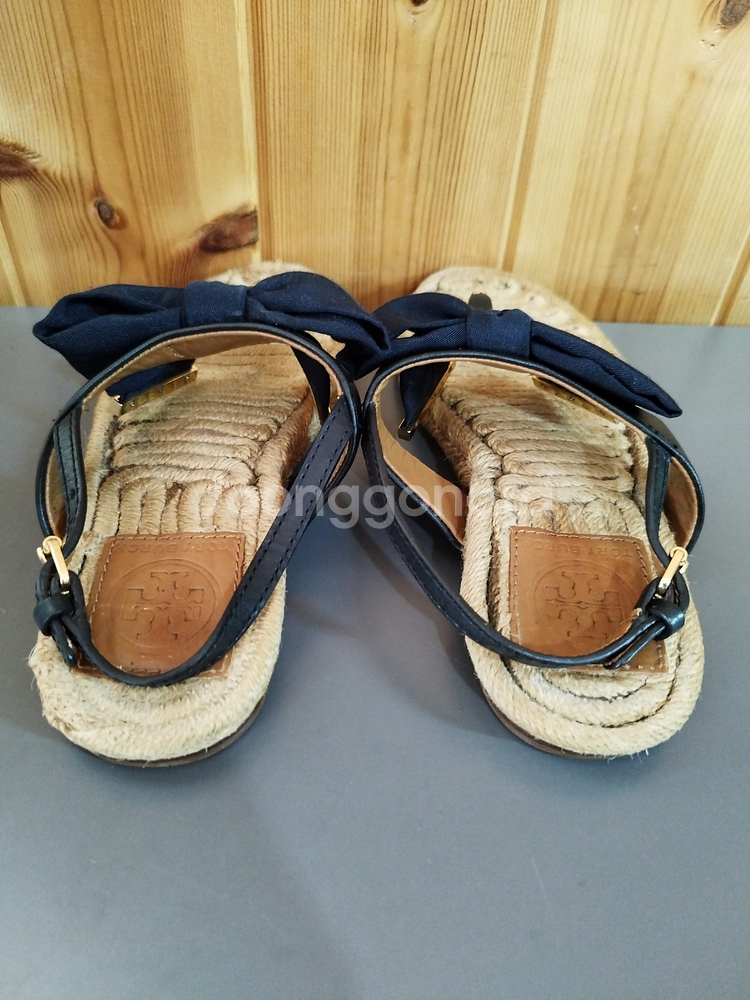 220mm 5m 토리버치 에스파듀 쪼리 샌들 플립플랍--3