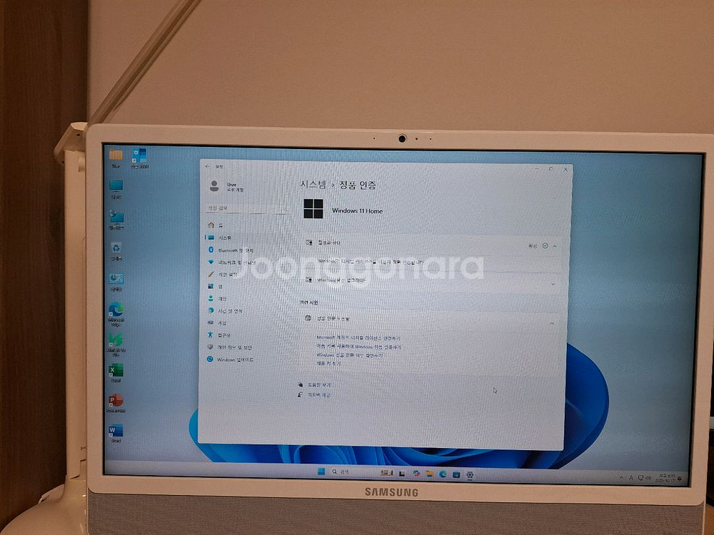 삼성 올인원 PC i3-8세대--2