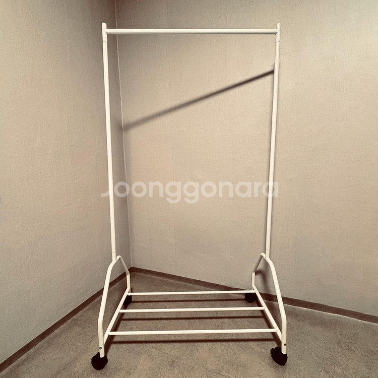 한샘 이동식 행거 -화이트--0