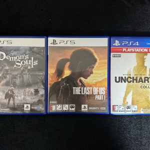 PS4언차티드 컬렉션,데몬즈소울,라스트오브어스 판매