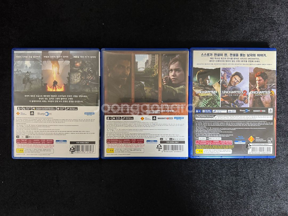PS4언차티드 컬렉션,데몬즈소울,라스트오브어스 판매--1