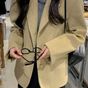 오디너리먼트 울자켓 버터베이지 새상품