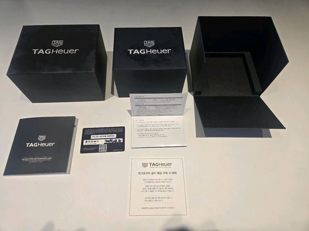 태그호이어 아쿠아레이서 오토매틱 판매합니다.(풀박스)--0