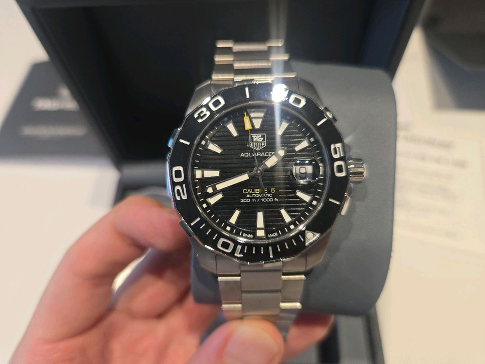 태그호이어 아쿠아레이서 오토매틱 판매합니다.(풀박스)--3