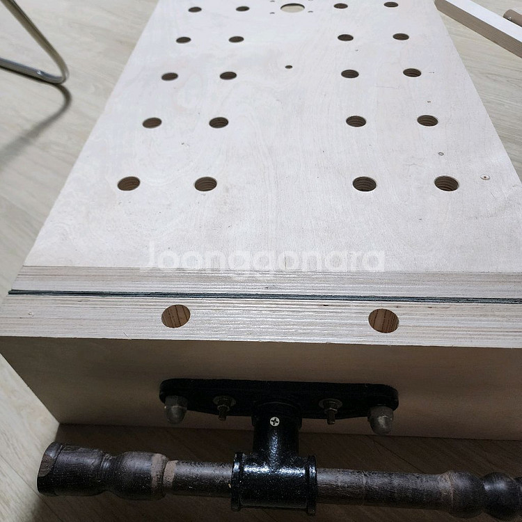 간이 목공 작업대 바이스--1