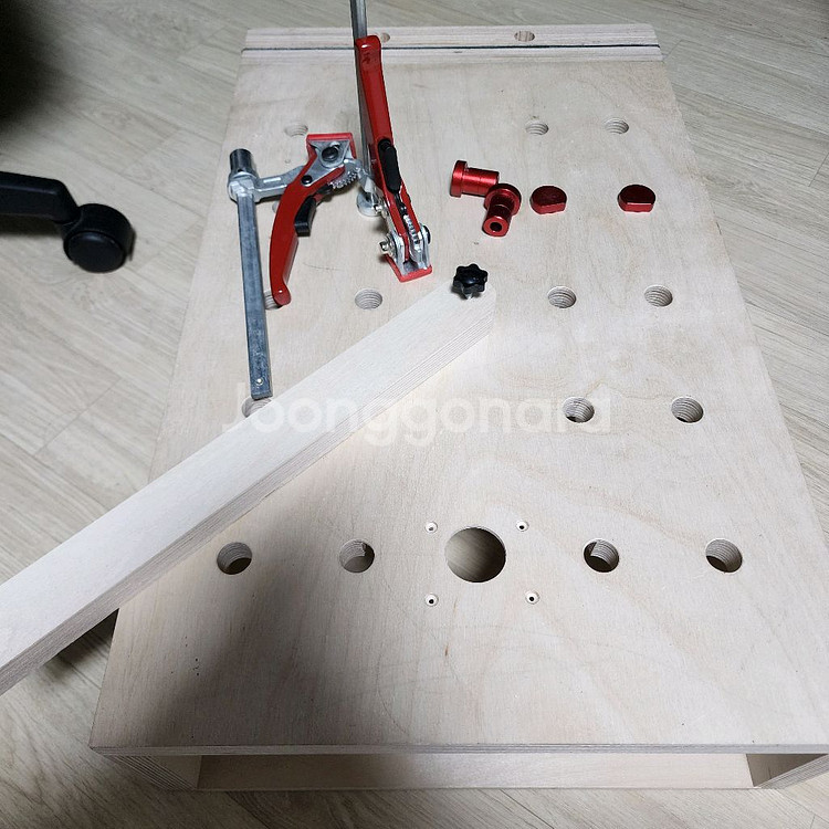 간이 목공 작업대 바이스--4