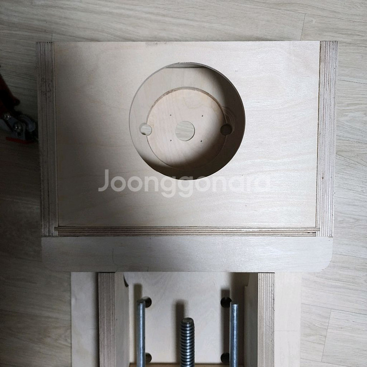 간이 목공 작업대 바이스--2