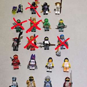 레고닌자고 미니피규어