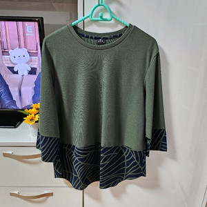 멋스러운 티셔츠 #가을티 #9부 #90사이즈