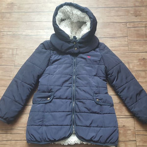 130 140 패딩 덕다운 원피스 블루독 빈BEEN