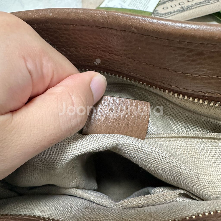 (급처) 구찌 캔버스 토트백 팝니다--6