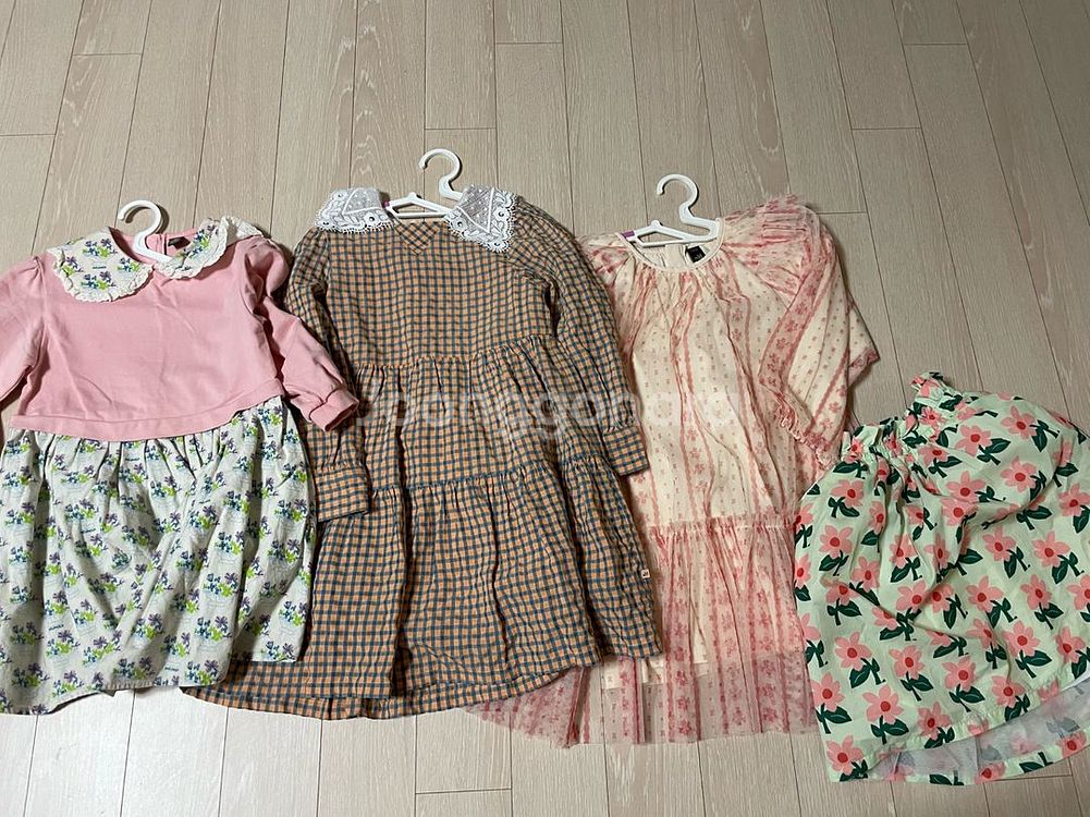 모으몰른 원피스 120, 치마 130--0