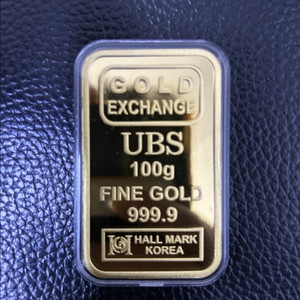 GBK. UBS. 골드바 . 주물금