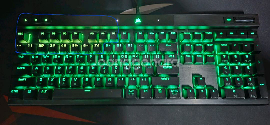 커세어 K70 PRO RGB 청축/ 내용필독--2