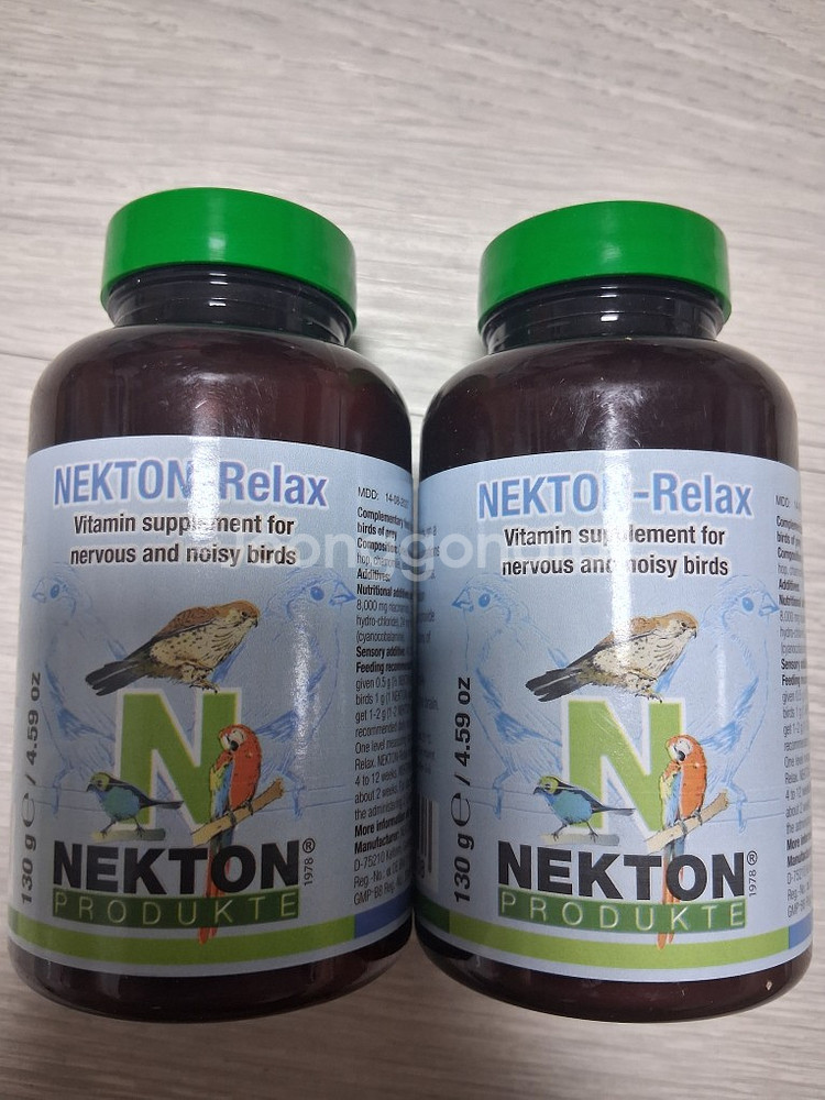 앵무새 새 사료 간식 영양제 넥톤 릴렉스 130g 스트--0